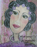 Dream what seems like an impossible dream, archival art prints, 8x10 or 5x7