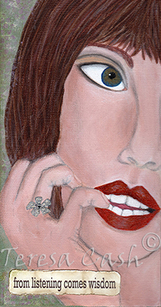 From Listening Comes Wisdom, Archival art print
